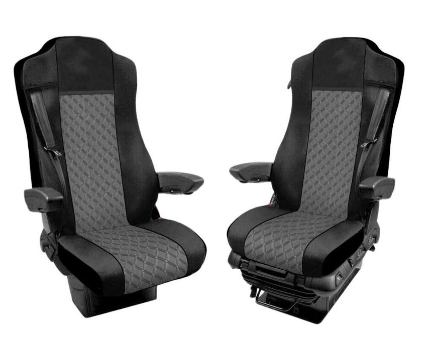 Husă scaun Mercedes Actros MP4 Euro 6 2015-2021 – piele ecologică, căptușită, montaj ușor