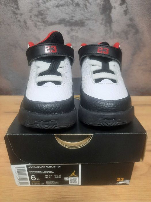 Jordan Max Aura 3 TD, mărimea 22, adidas bebelus