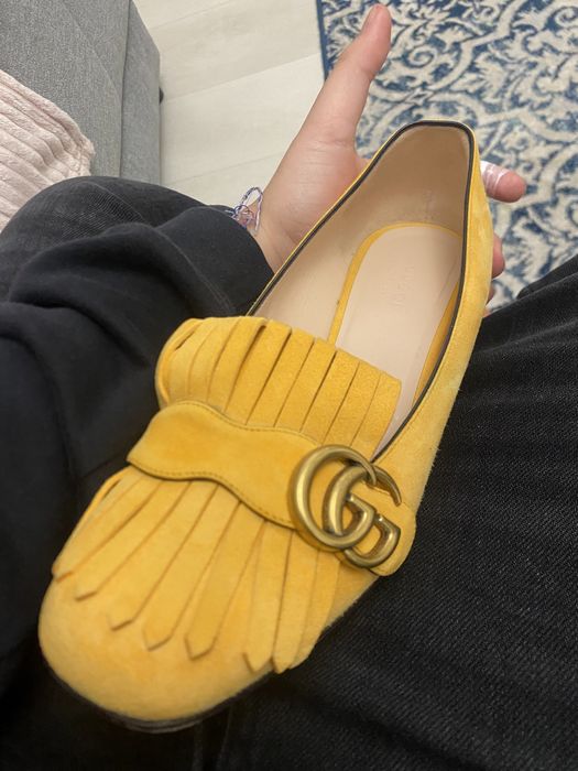 Pantofi gucci galbeni