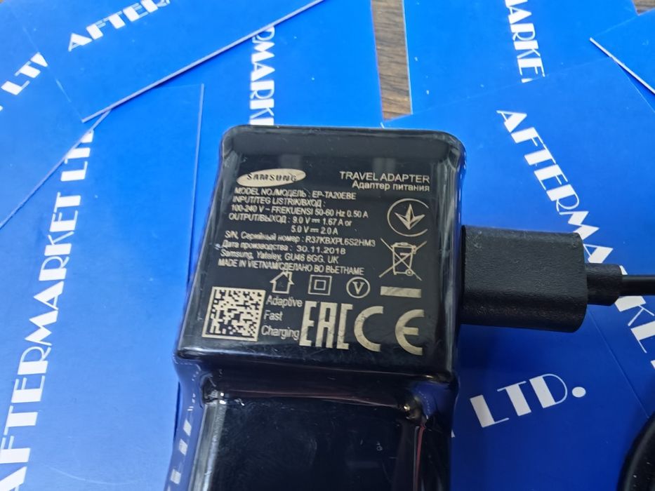 Зарядно 15W Samsung EP-TA20EBE Black