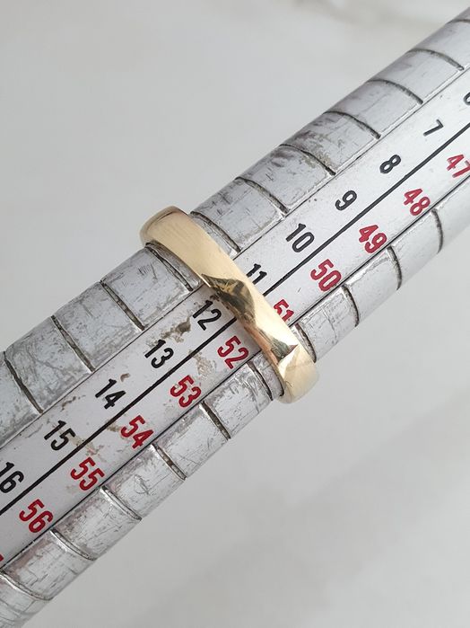Inel de logodnă din aur de 14K cu pietre semiprețioase albe