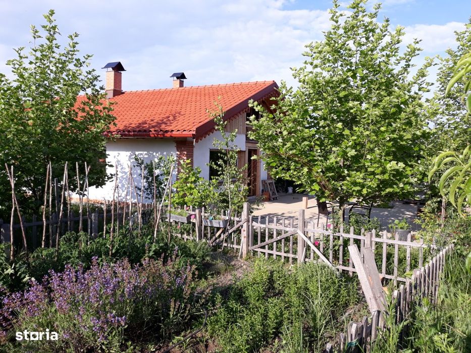Casa noua cu 6500mp teren si anexe la Hudum