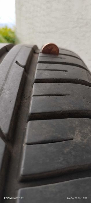 Продавам джанти с гуми от ситроен пикасо