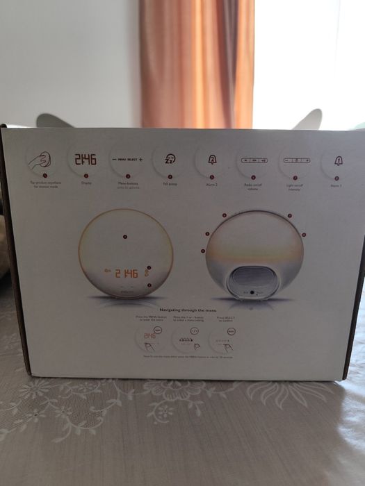 Philips изкуствена светлина за събуждане