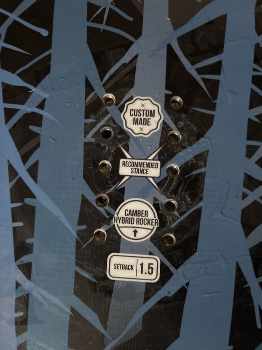 placa snowboard 159w airtracks cu legaturi