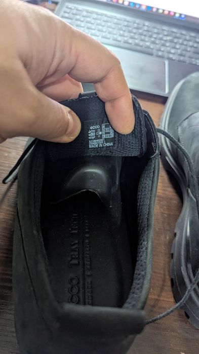 Туфли ECCO новые нубук