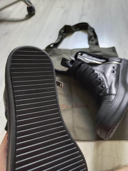 Rick Owens Ramones leather black 44