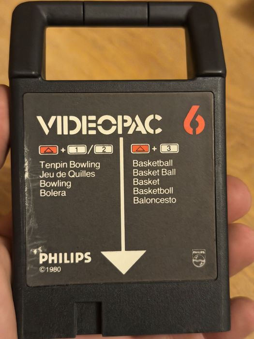Consola rara Philips Videopac+ G7400 anii 1983