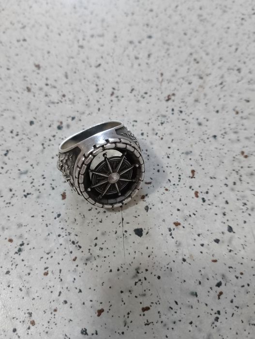 Inel argint KRAKEN HELM