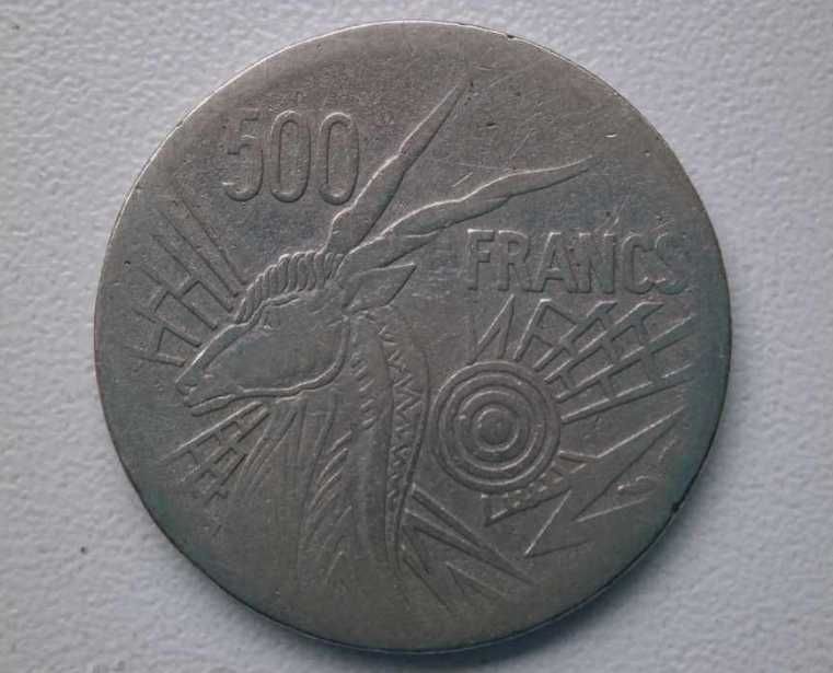 Централна Африканска Република - 500 франка В - 1979 г.,91 m