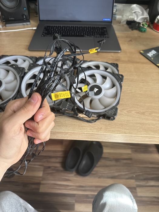 Ventilatoare corsair LL120 -RGB