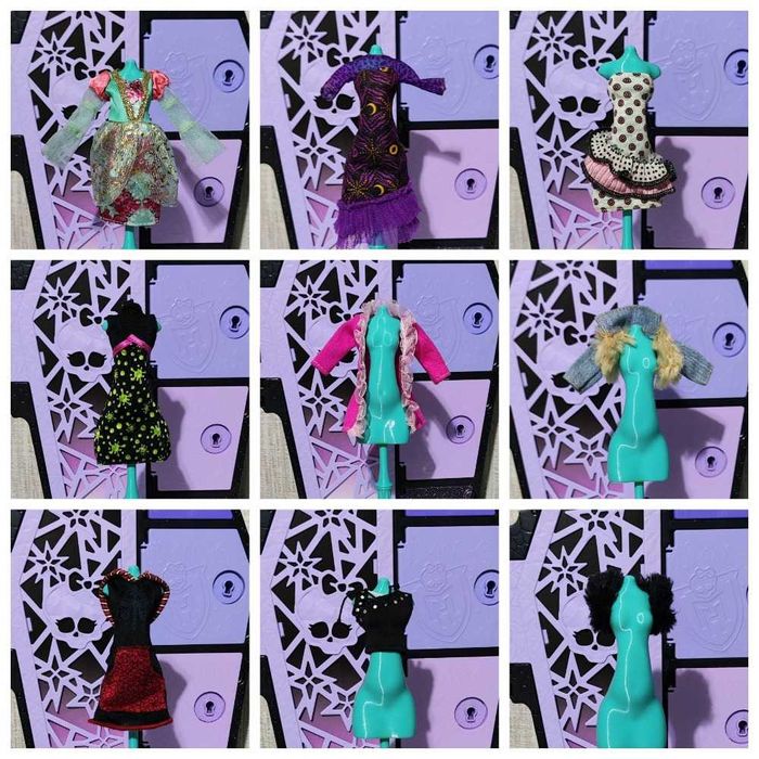 Одежда для кукол Monster High, Bratz, Ever After High