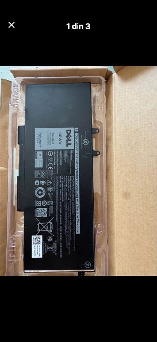 Baterie originala Dell ca noua in cutie detalii in anunt si privat