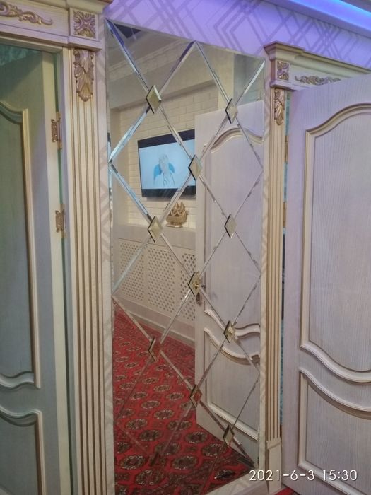 Стеклянные изделия зеркала ромбик оргстекло с рисунком душкабина 10 мм