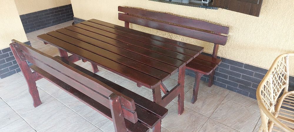 Set mobilier gradina lemn