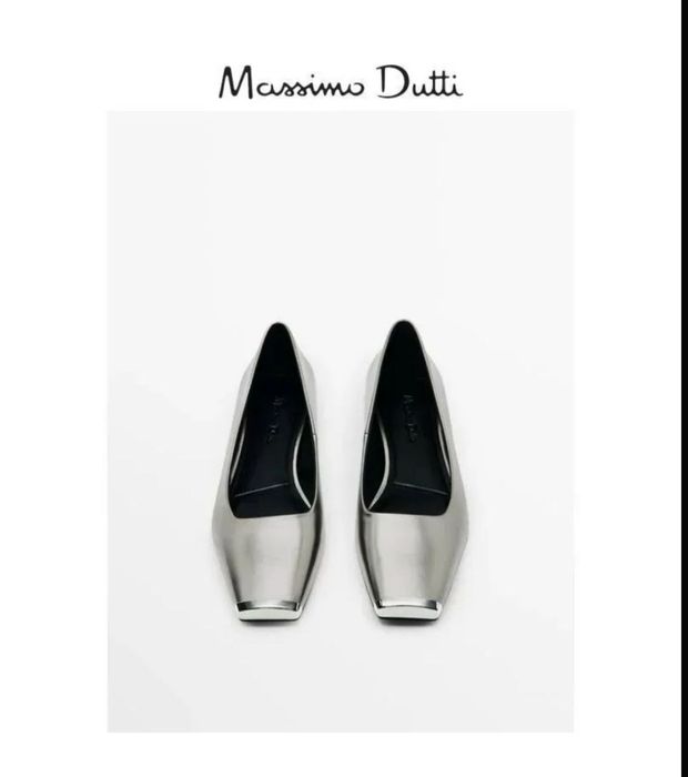 Балетки Massimo Dutti (кожа)