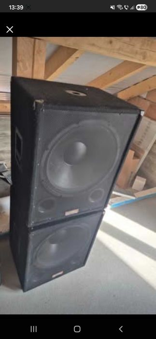 2x Subwoofere 18" RMS