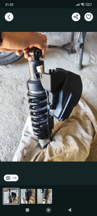Suspensie telescop amortizor BMW R1200GSA cu ESA