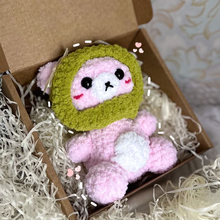 вязанные игрушки мишки