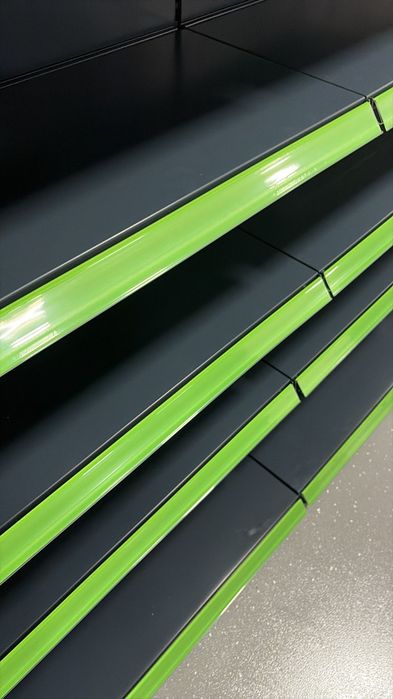 Polițe metalice  100cm/37 CM pentru rafturi de magazin