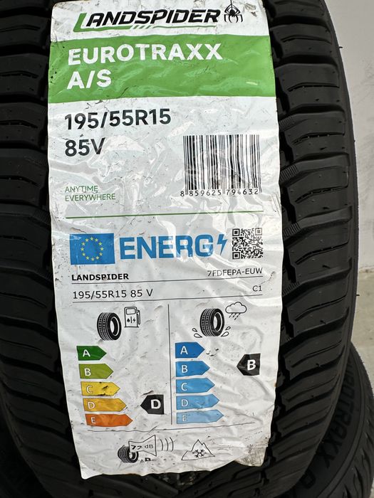 Нови всесезонни гуми LANDSPIDER EUROTRAXX A/S 195/55R15 85V БОРД 1955515