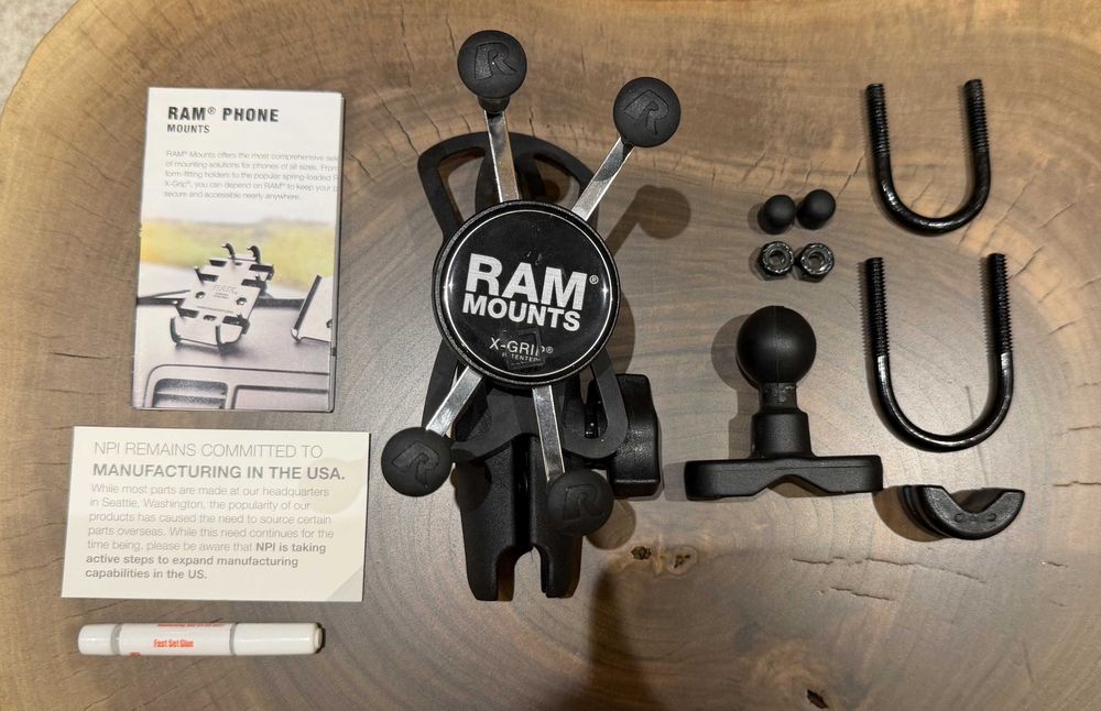 Suport telefon - Ram Mounts X-Grip U-Bolt