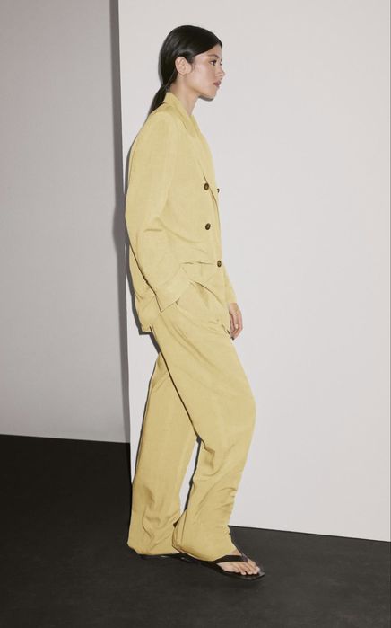 Костюм из льна Massimo Dutti