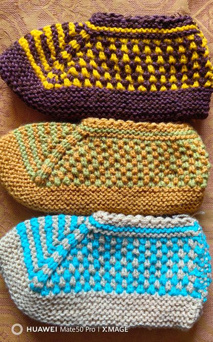 Ръчно плетени терлици