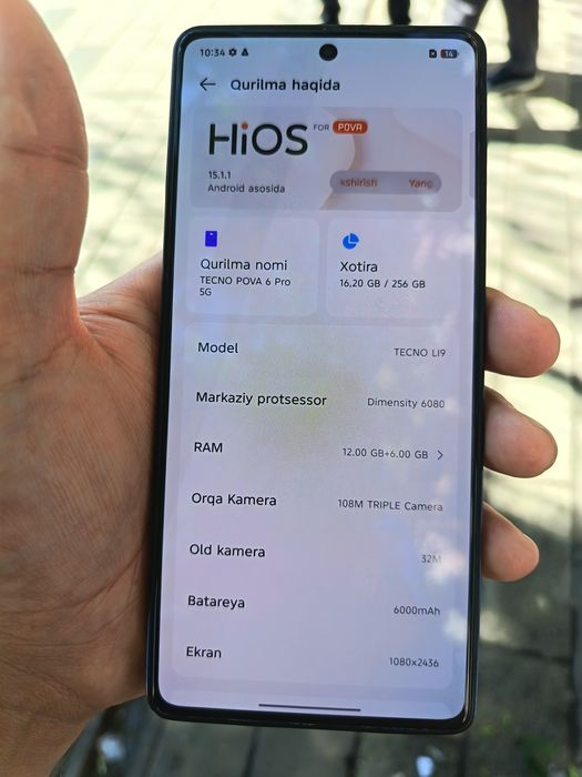 Techno Li9 madel xolati zo'r