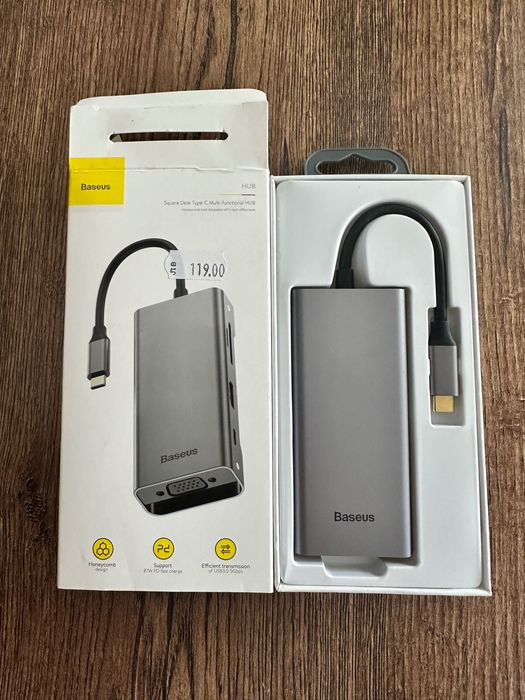 Baseus USB-C мултифункционален хъб за допълнителна периферия