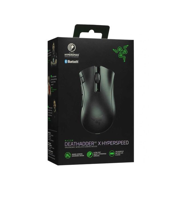 } Мышка Razer Mouse DeathAdder V2 X Hyperspeed, WL/BT, black