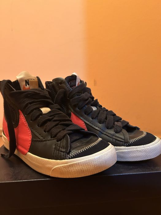 Nike Blazer Mid 77 Jumbo Black Bright Crimson