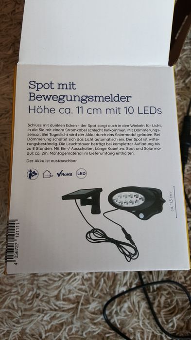 Vand kit solar led