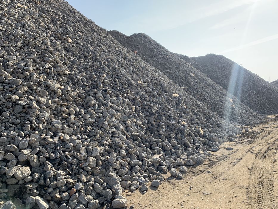 Beton concasat pentru terasament