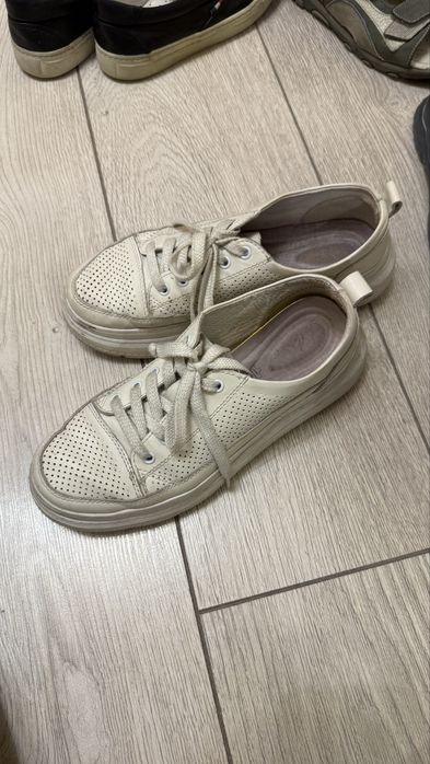 Обувь кожаная на весну