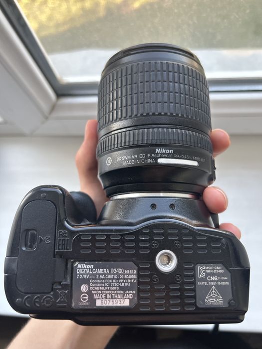 Nikon D3400 фотоаппарат