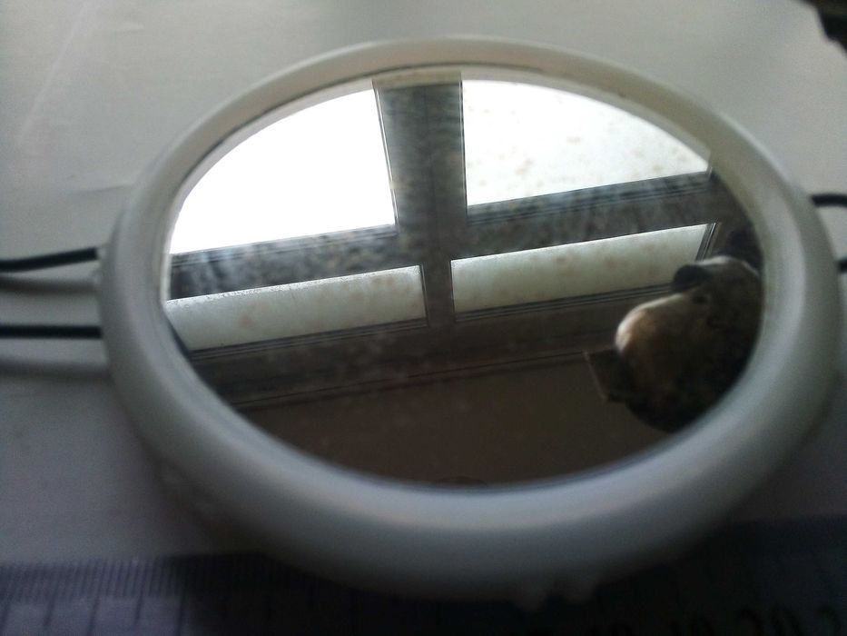 Стара газена лампа № 8 комплект със стъклото /шишето/