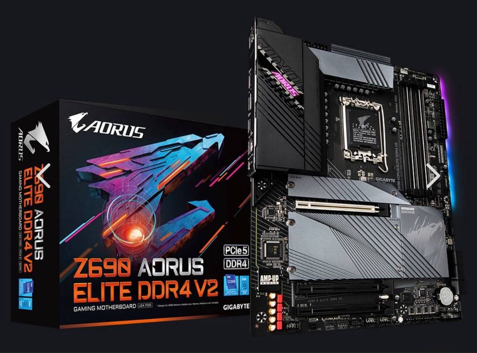 Новая мат. плата Z690 AORUS ELITE DDR4 V2