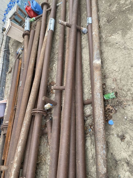 Трубы 100 б/у на стойки