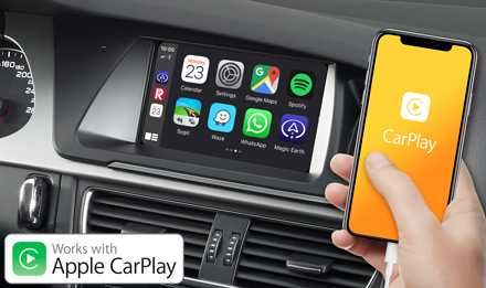 Modul Apple Carplay Android Auto Audi A1 A3 A4 A5 Waze Youtube  CAMERA