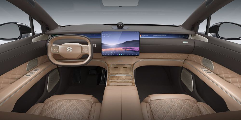 NIO ET9 elektromobil. Premium mashina.