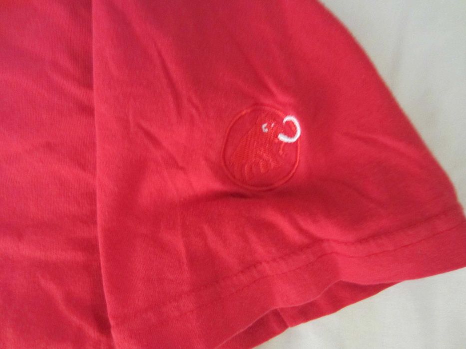 Tricou Mammut, masura S, rosu, 100%Bumbac, stare f. buna