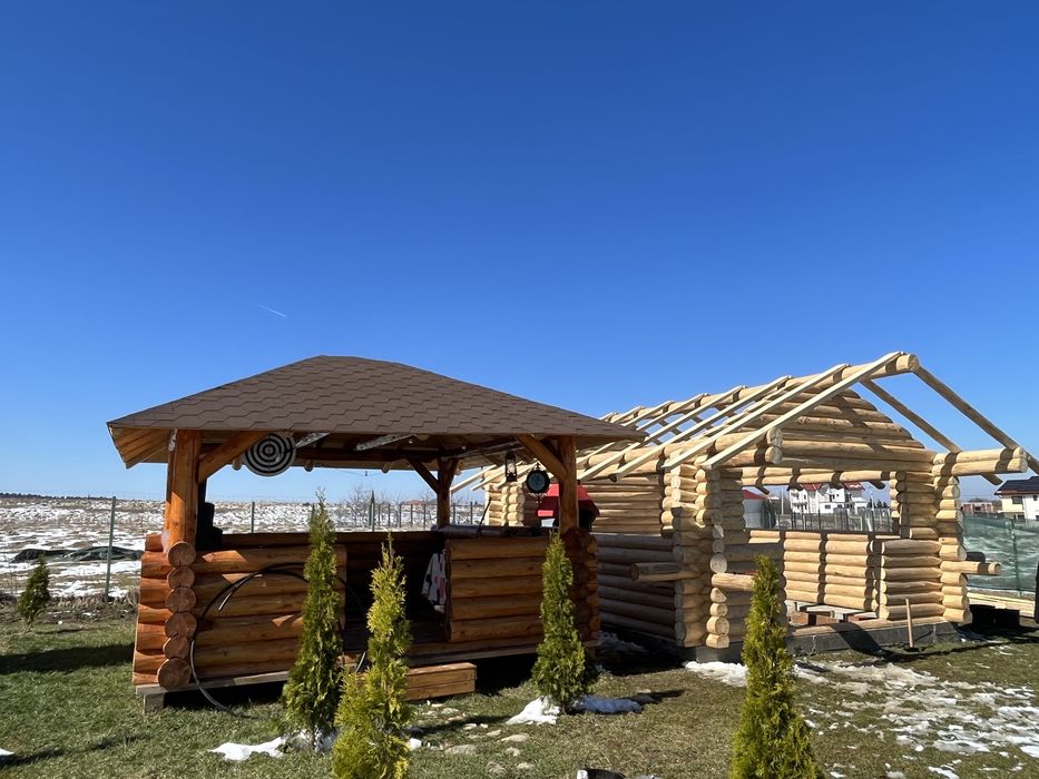 Foisoare din lemn rotund