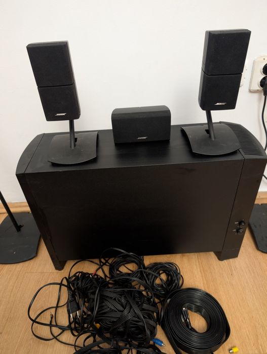 Sistem boxe sateliti Bose acoustimass negri jbl harman bowers
