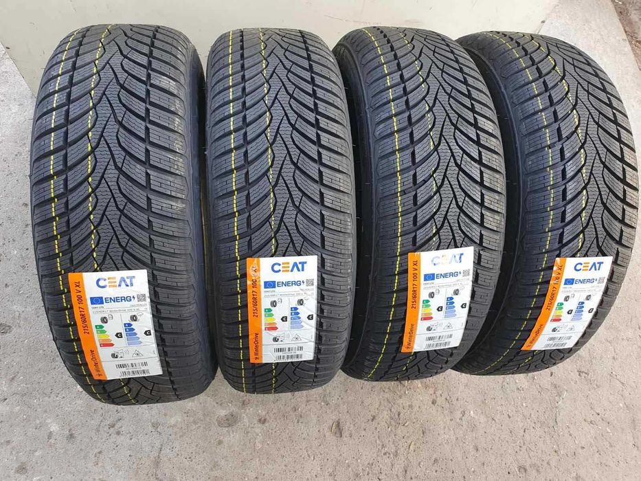 Vand anvelope noi iarna  225/50 R17 Ceat M+S