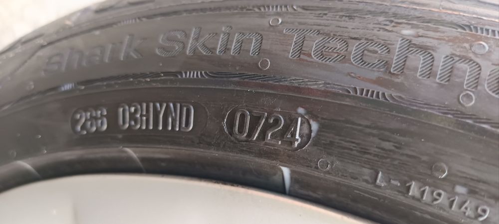 245/40/18 UNIROYAL Rain Sport 5 97Y XL DOT 0724