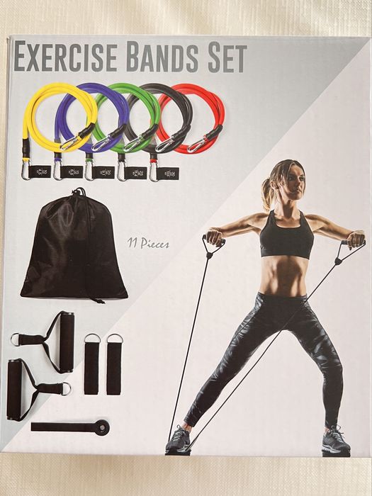 Ластици за Тренировка - Пълен комплект от 11 части