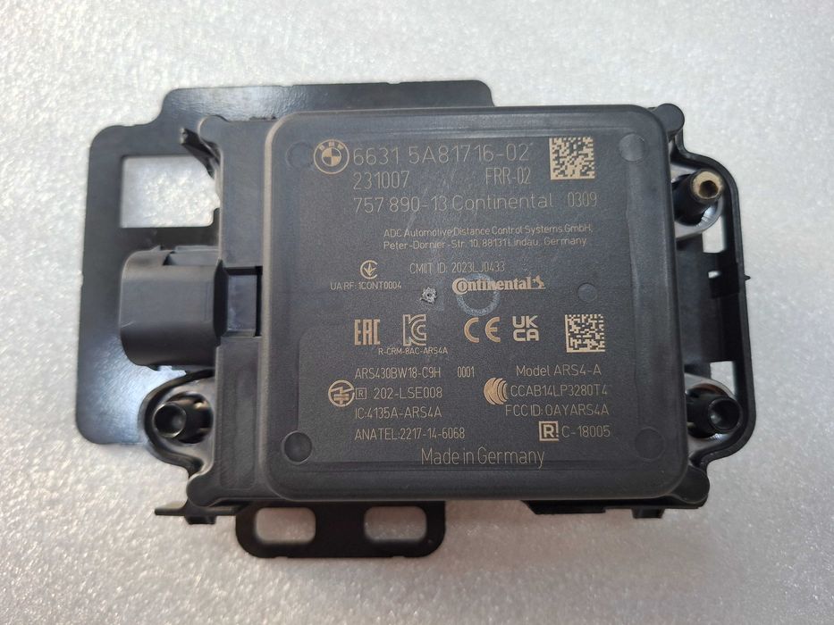 5A81716 Дистроник Радар G20 G21 G28 G80 G81 G82 G83 F90 G30 G31 X5 G05 X6 G06 FRR-02 ACC
