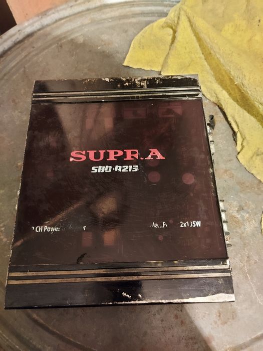 Supra SBD-A4213
Усилитель Supra SBD-A4120
Усилитель Supra SBD-A4120
Ус