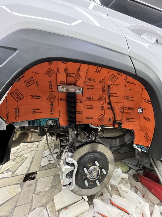 Шумоизоляция автомобиля под ключ